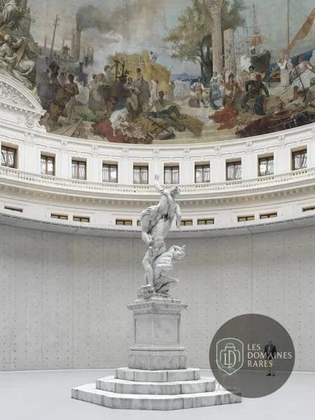 Espace intérieur du moulin Bourse de Commerce à Paris en Île-de-France