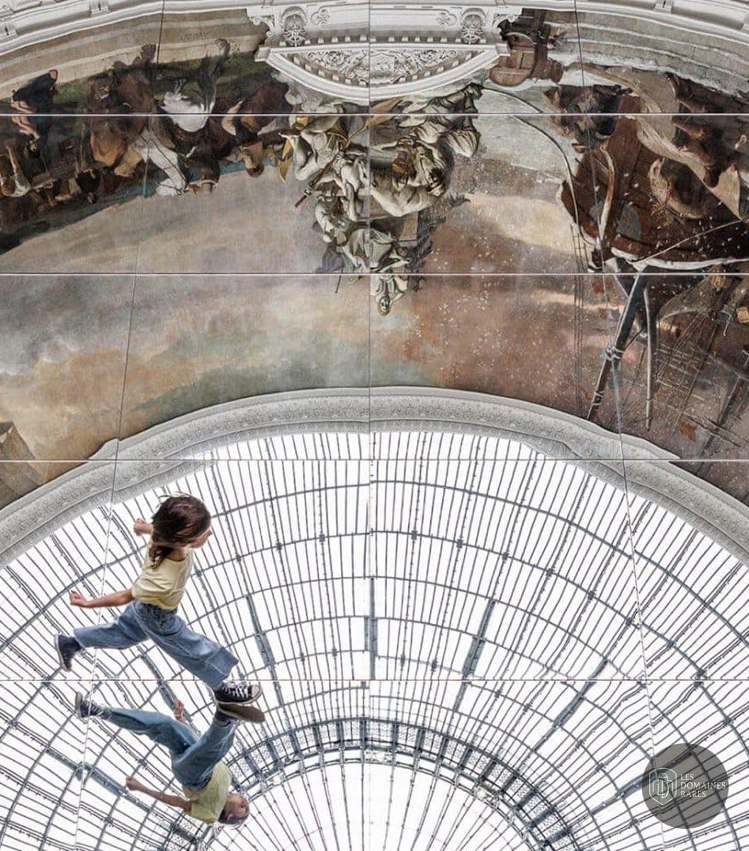 Espace intérieur du moulin Bourse de Commerce à Paris en Île-de-France