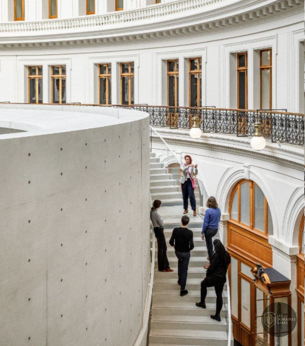 Espace intérieur du moulin Bourse de Commerce à Paris en Île-de-France