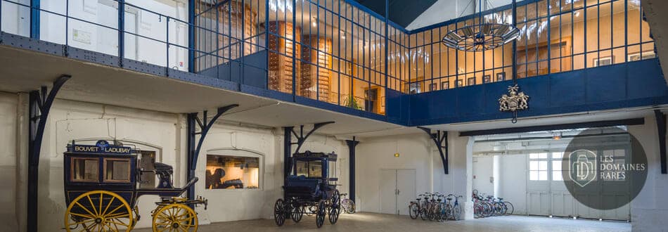 Espace intérieur du lieu Bouvet Ladubay à Saumur en Pays de la Loire