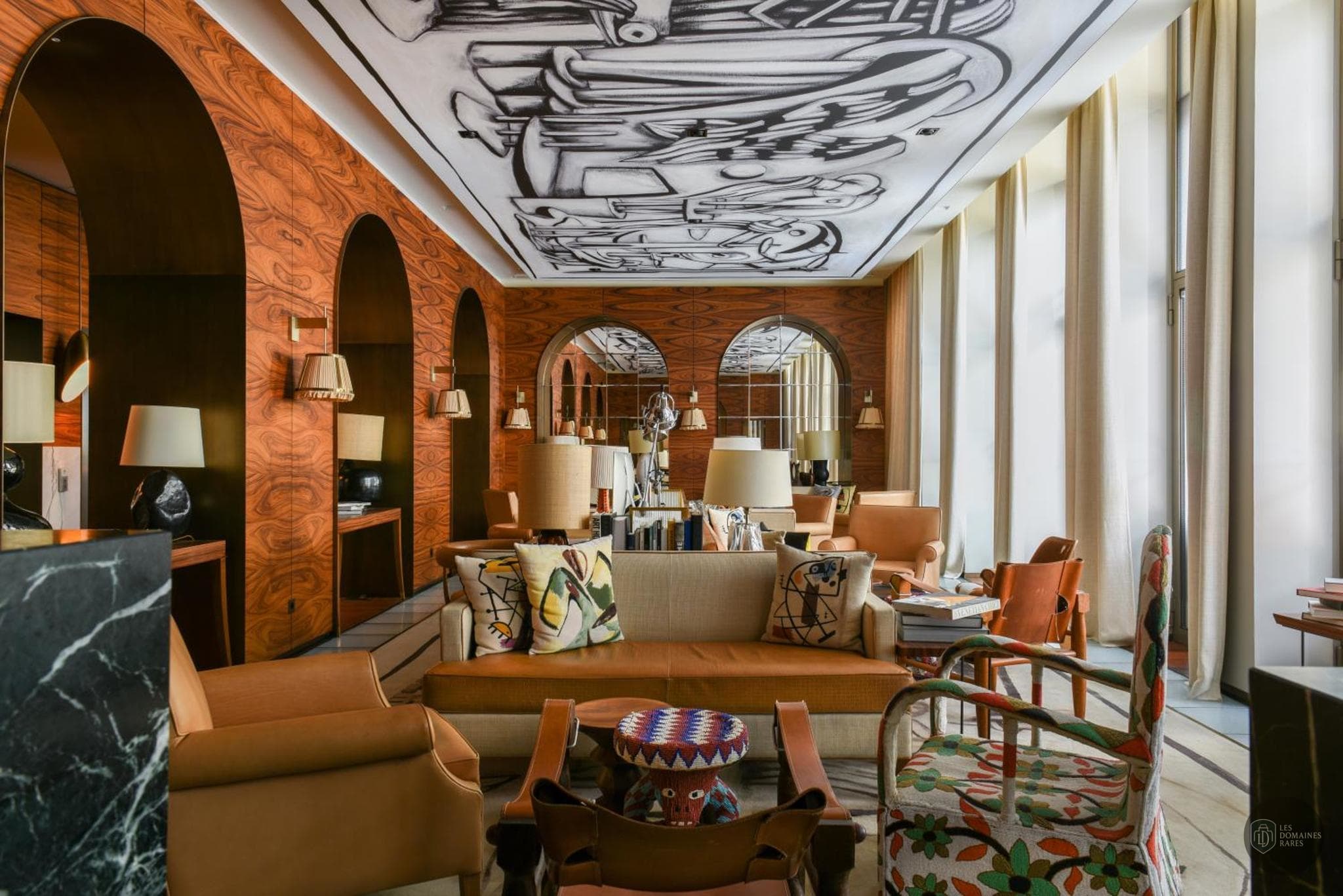 Espace intérieur de l'hôtel Brach Paris à Paris en Île-de-France