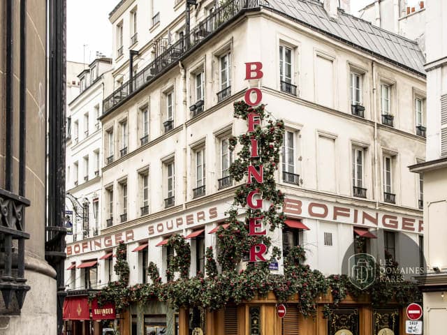 Vue extérieure du restaurant Brasserie Bofinger à Paris en Île-de-France