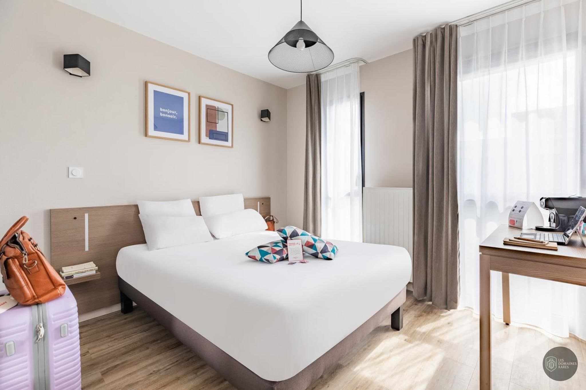 Chambre du lieu Brasserie Milord Angers à Angers en Pays de la Loire - séminaire maine-et-loire (49)