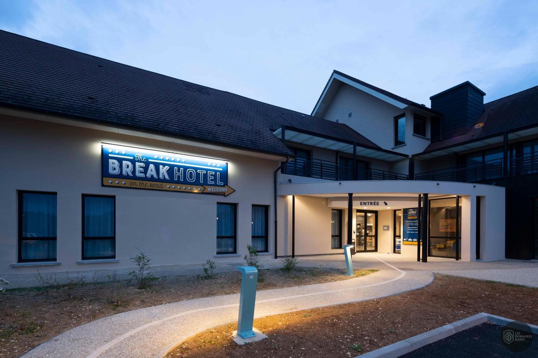 Vue extérieure de l'hôtel Break Hôtel en Centre-Val de Loire