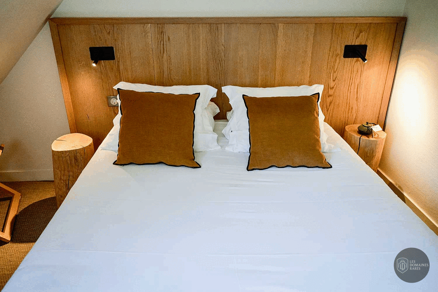 Chambre avec grand lit double