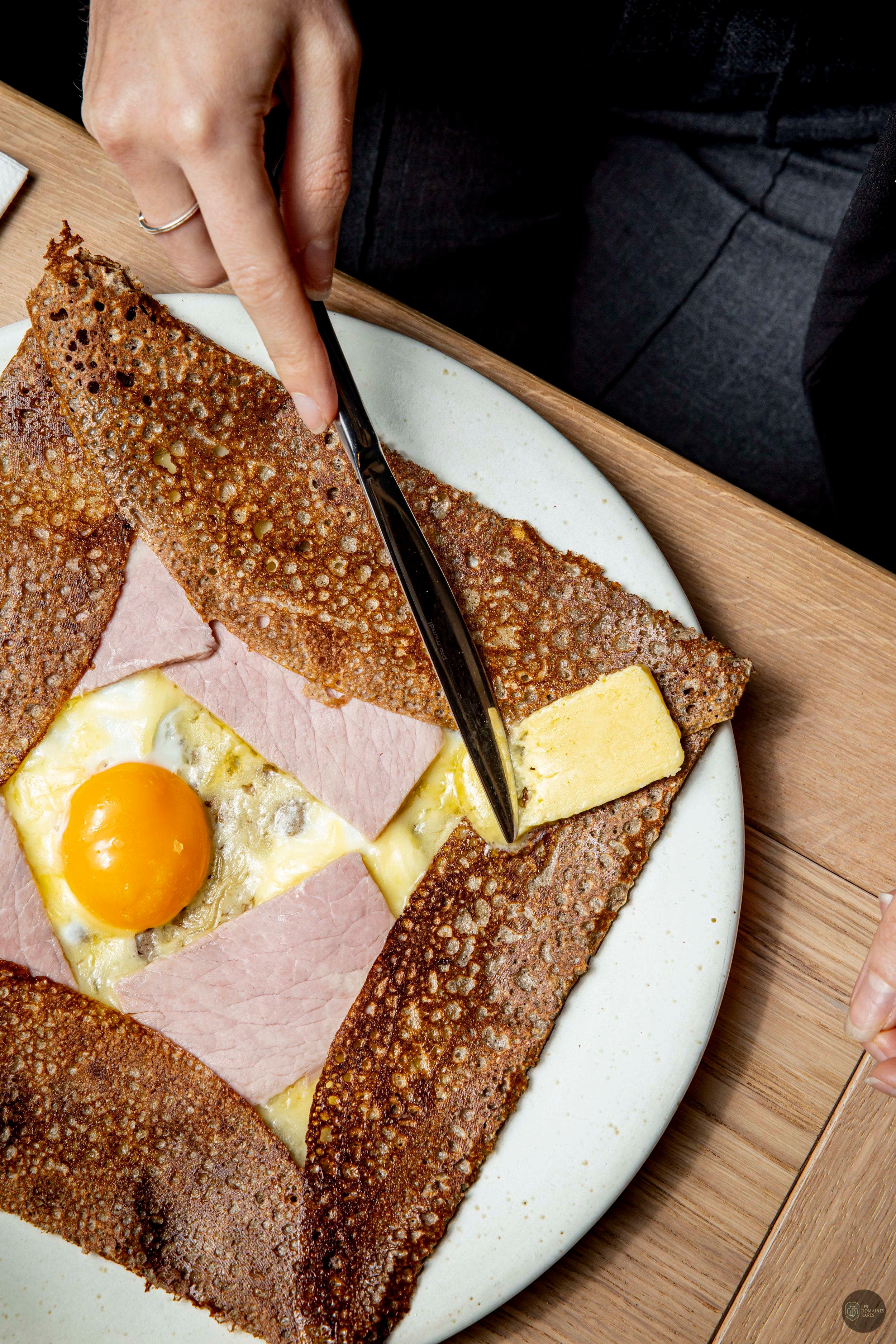 Galette sarrasin au beurre Bordier