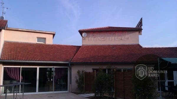 Façade arrière de l'hôtel