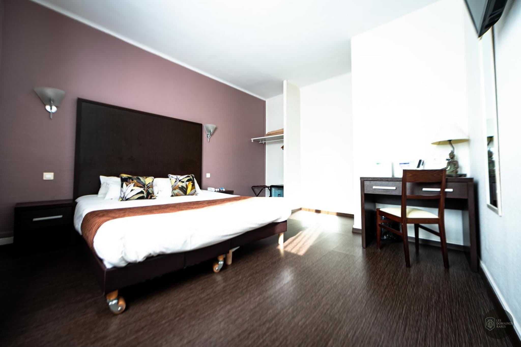 Chambre de l'hôtel Brit Hôtel Auclair à Guéret en Nouvelle-Aquitaine - séminaire creuse (23)