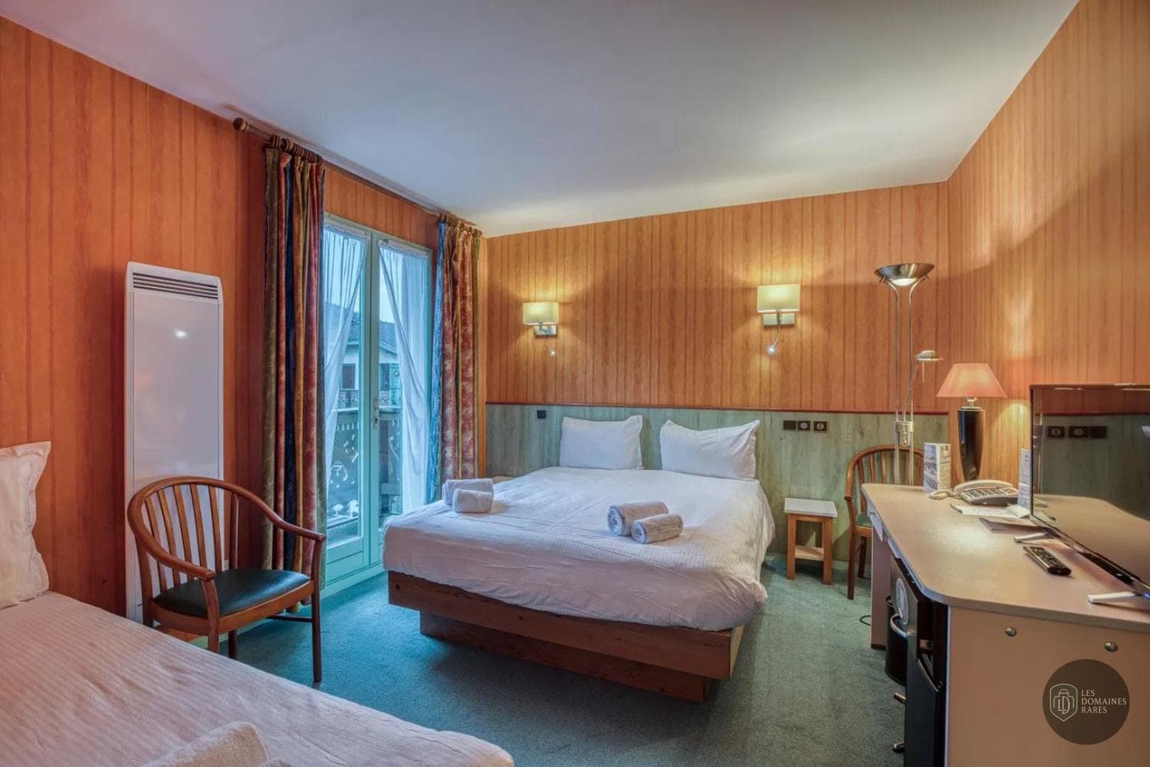 Chambre de l'hôtel Brit Hôtel Florimont à Saint en Auvergne-Rhône-Alpes - séminaire haute-savoie