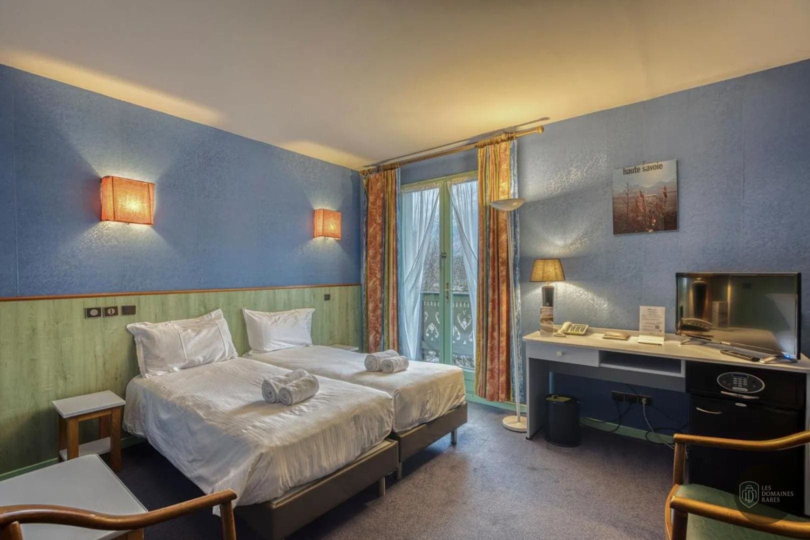 Chambre de l'hôtel Brit Hôtel Florimont à Saint en Auvergne-Rhône-Alpes