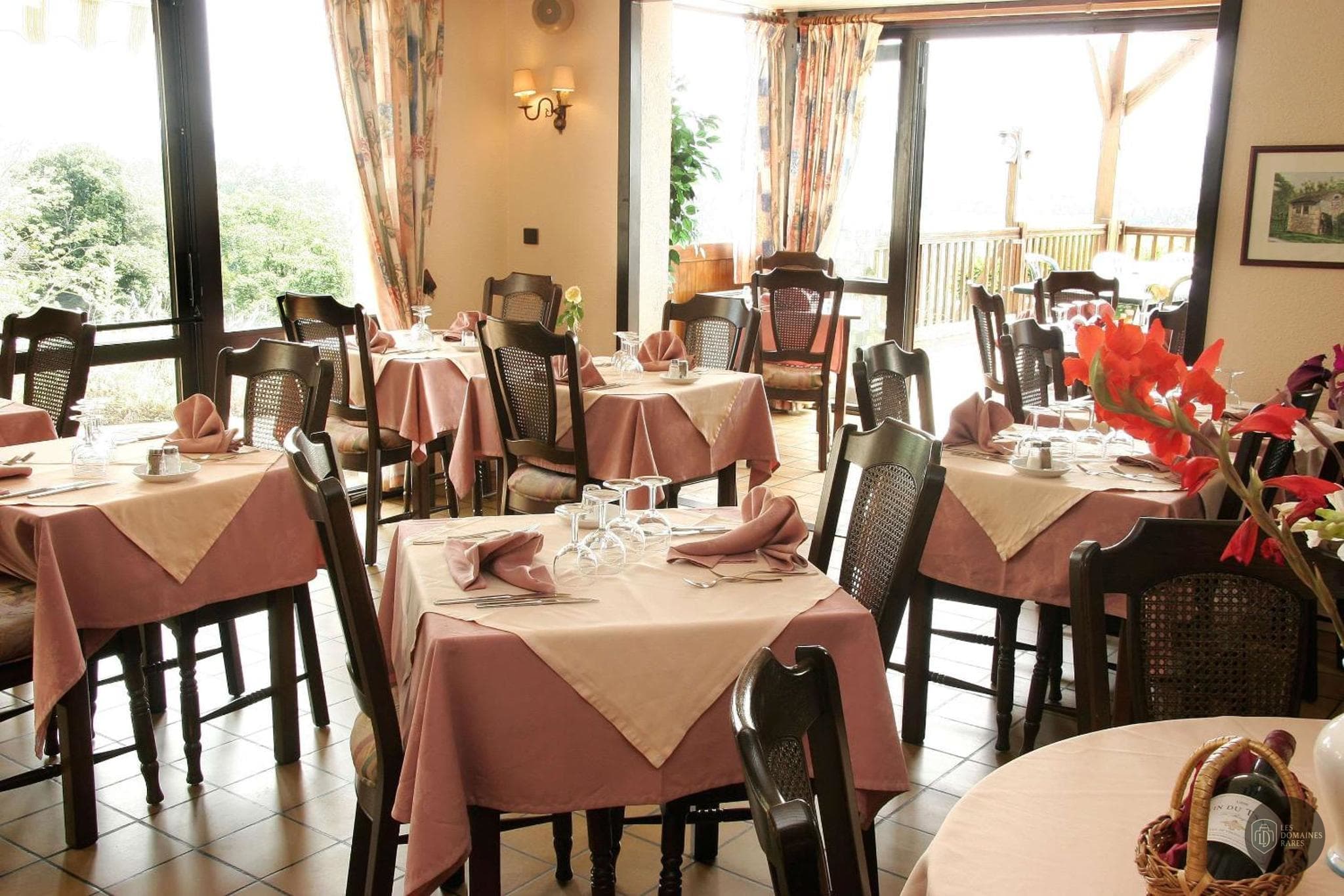 Restaurant de l'hôtel Brit Hôtel Fumel à Fumel en Nouvelle-Aquitaine - séminaire lot-et-garonne (47)
