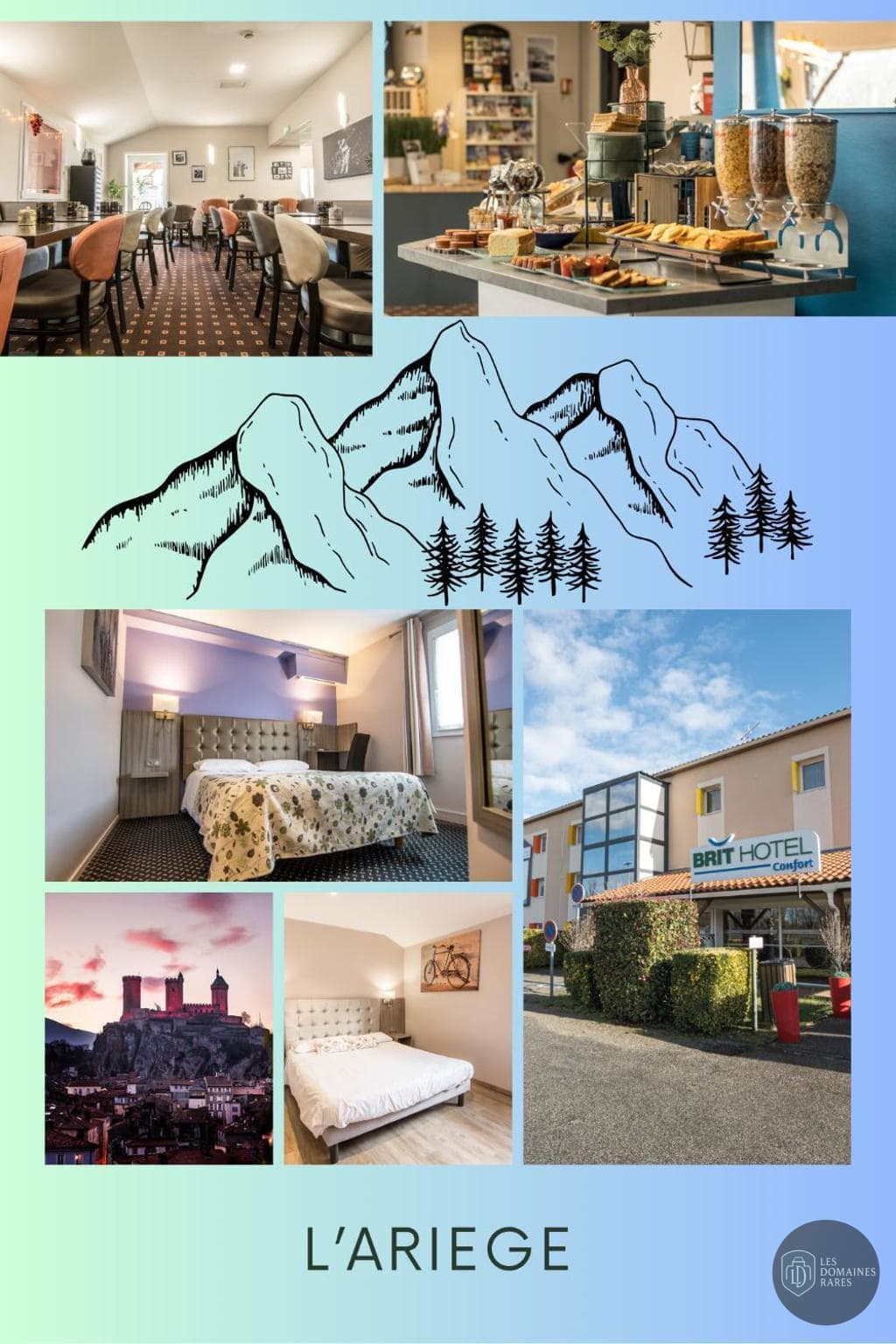 Brit Hotel Foix — Extérieur