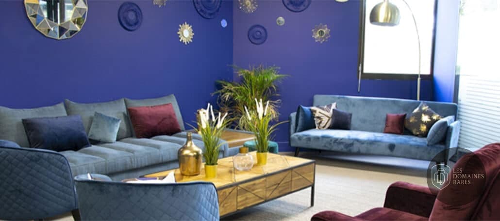 Espace intérieur de l'espace de coworking Bureaux and Co à Lattes en Occitanie