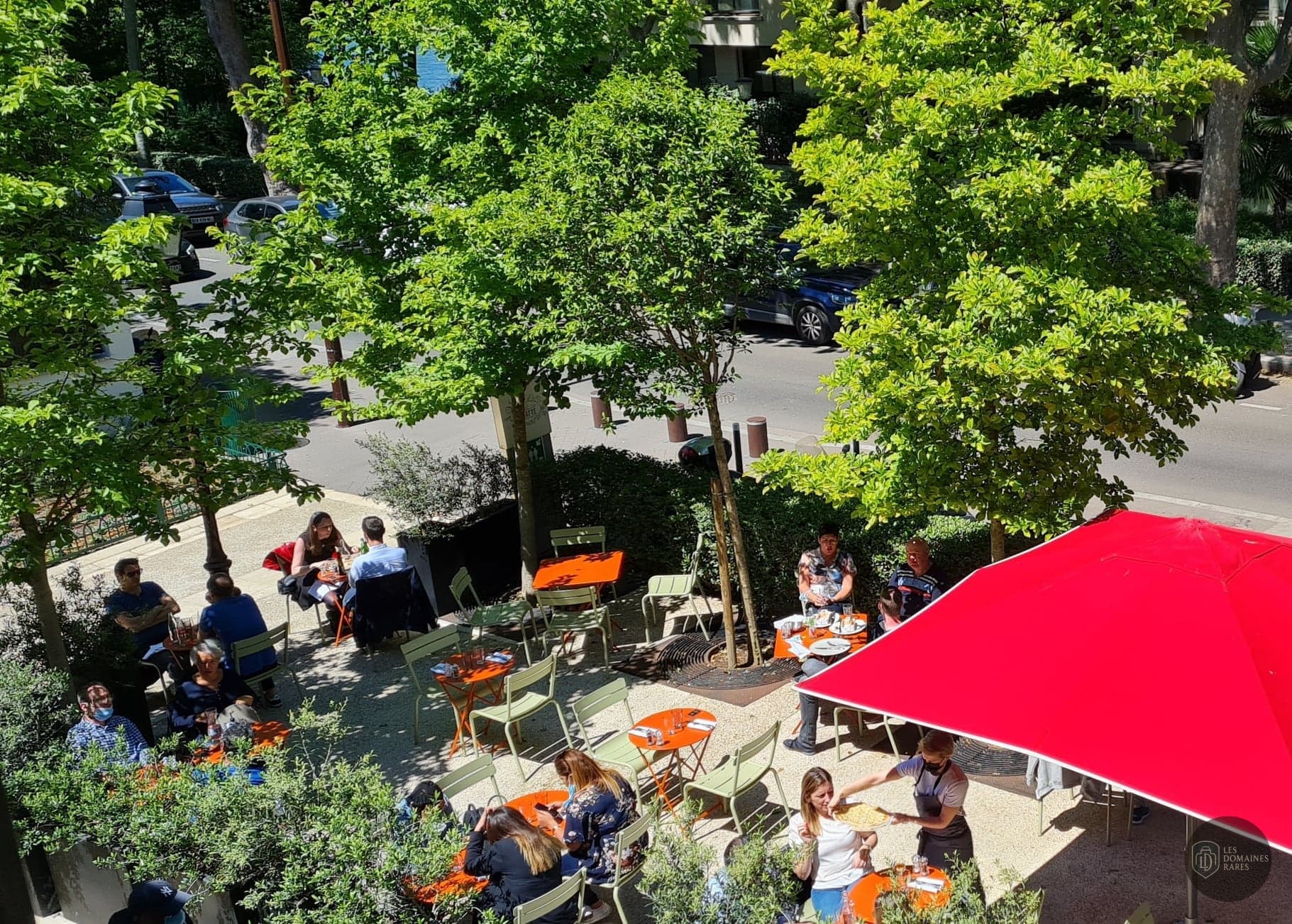 Vue du lieu Café de la Jatte en Île-de-France