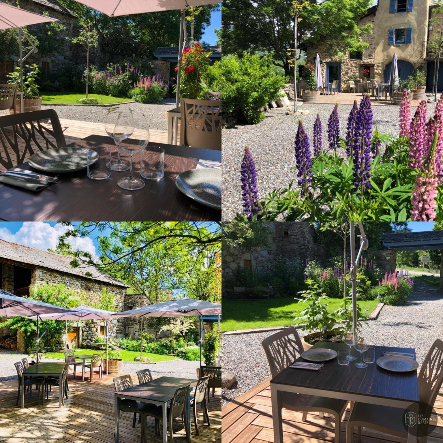 Vue extérieure du gîte Cal Xandera à Angoustrine en Occitanie