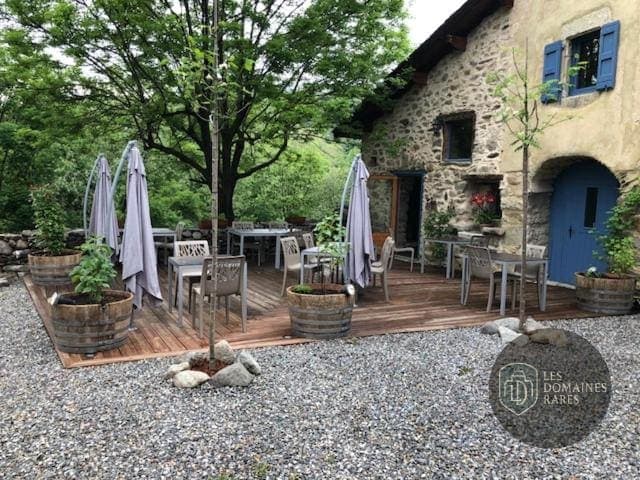 Vue extérieure du gîte Cal Xandera à Angoustrine en Occitanie