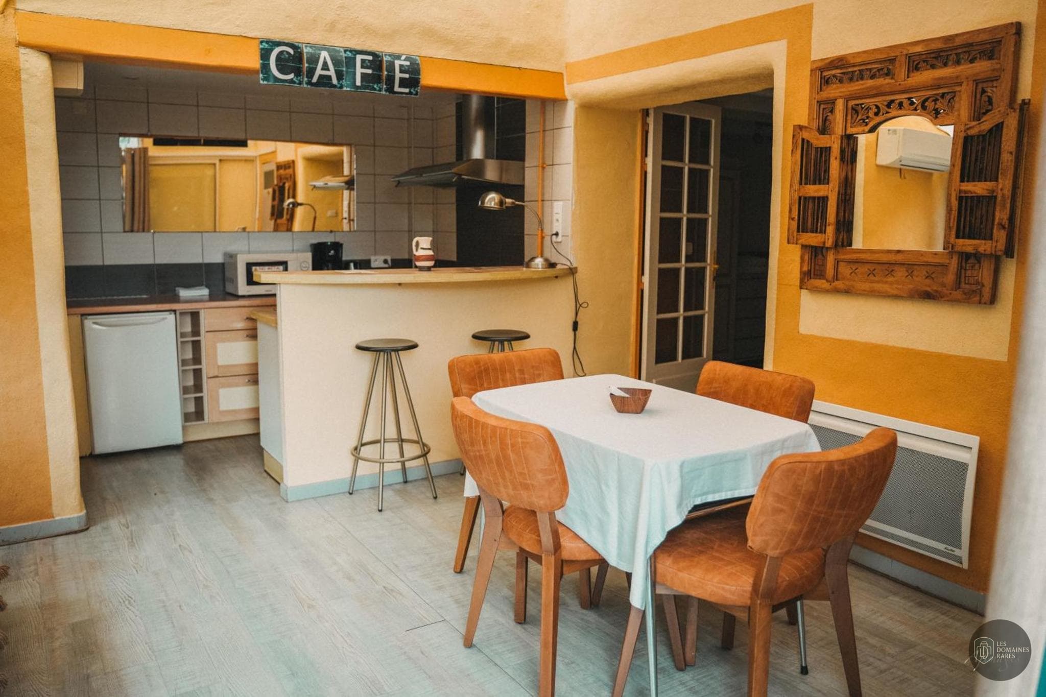 Restaurant de l'hôtel Calanque de Figuerolles en Provence-Alpes-Côte d'Azur