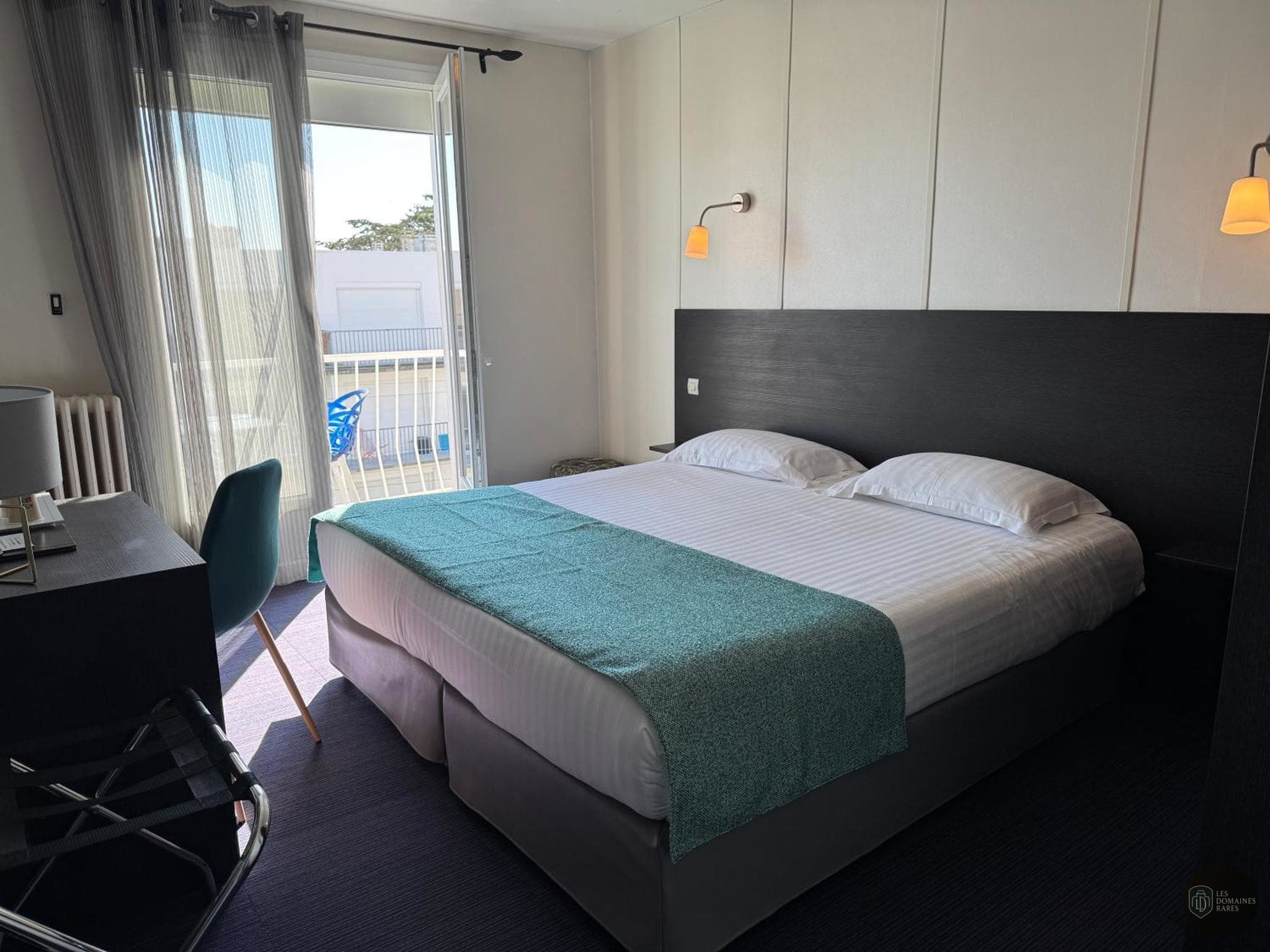 Chambre de l'hôtel Calme des Pins à Les en Pays de la Loire