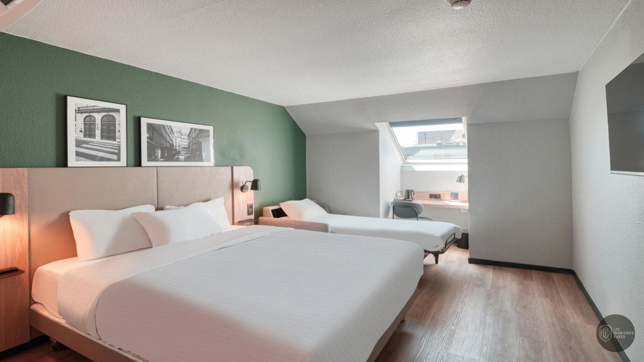 Chambre de l'hôtel Campanile Dreux en Centre-Val de Loire