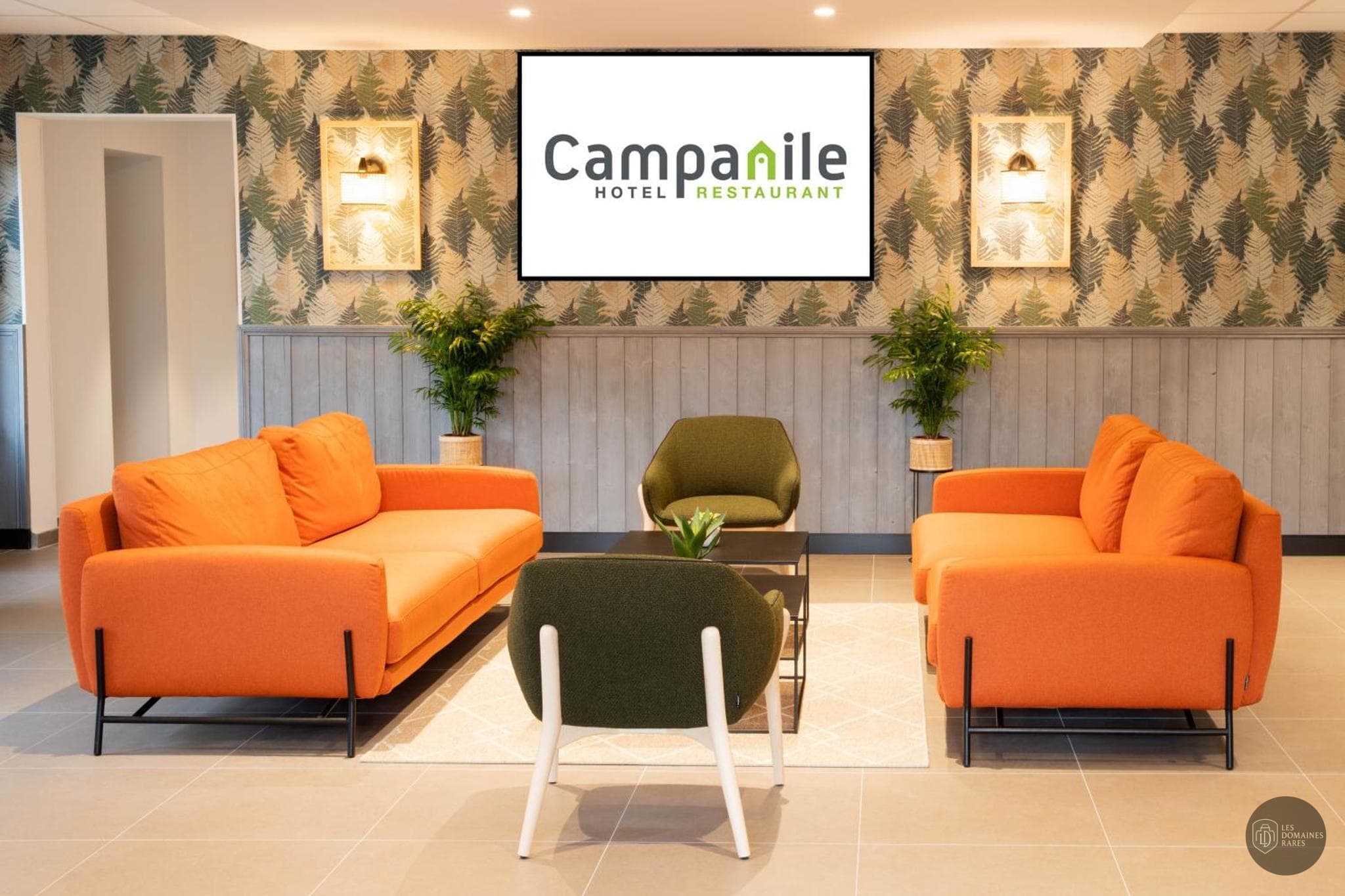 Espace intérieur de l'hôtel Campanile Narbonne à Narbonne en Occitanie
