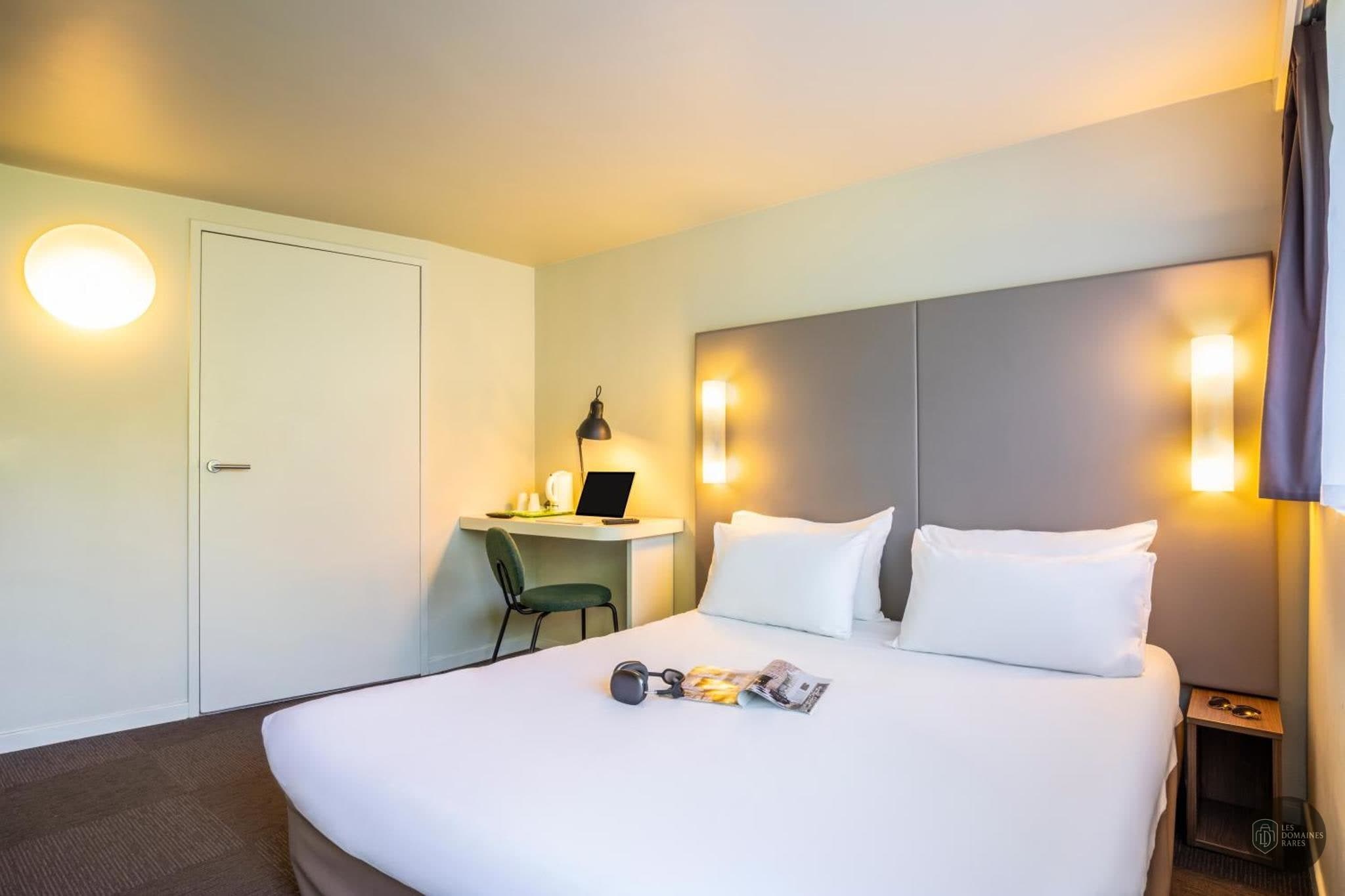 Chambre de l'hôtel Campanile Vichy Bellerive en Auvergne-Rhône-Alpes - séminaire allier