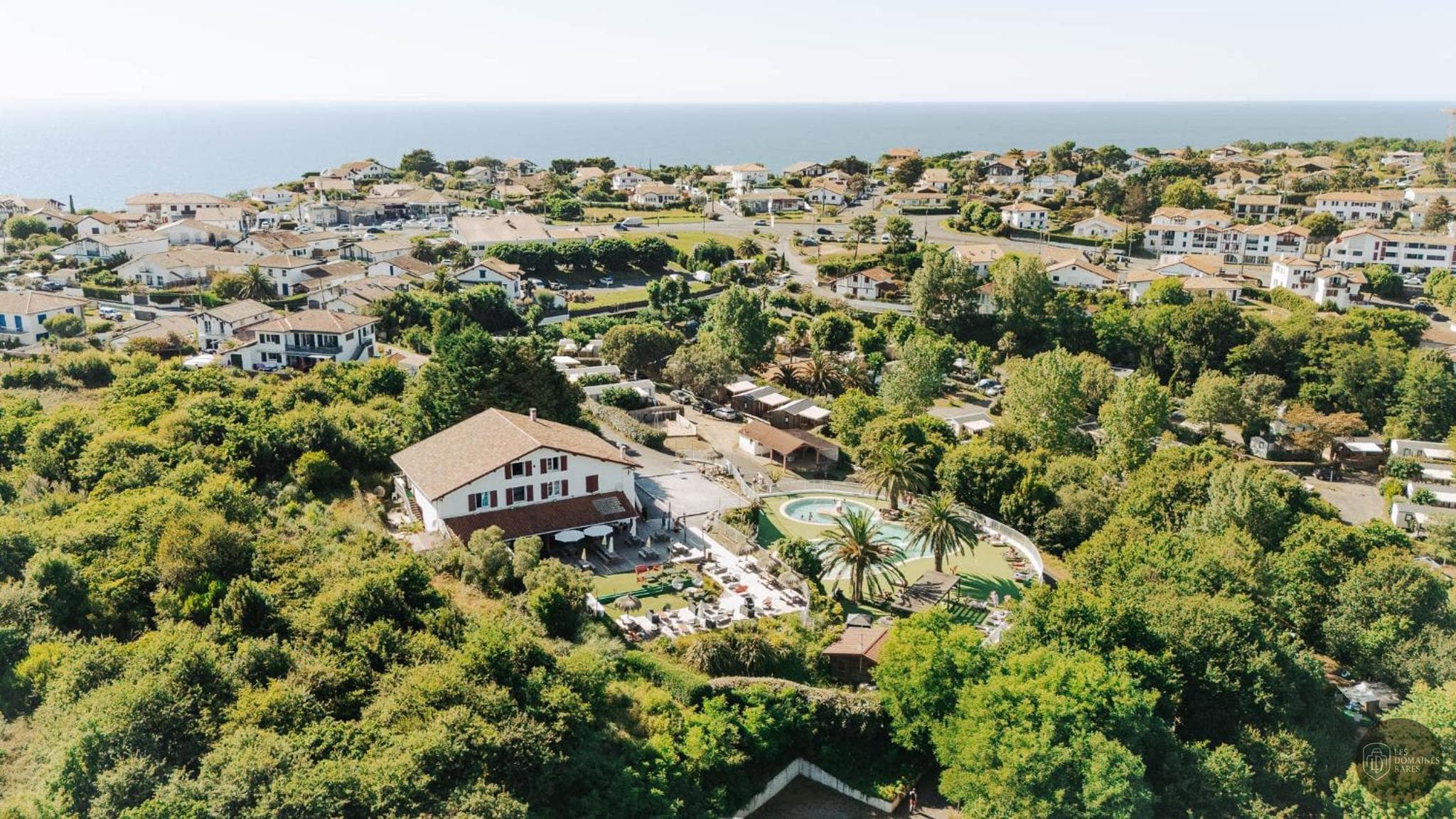 Vue extérieure du lieu Camping Erreka à Bidart en Nouvelle-Aquitaine