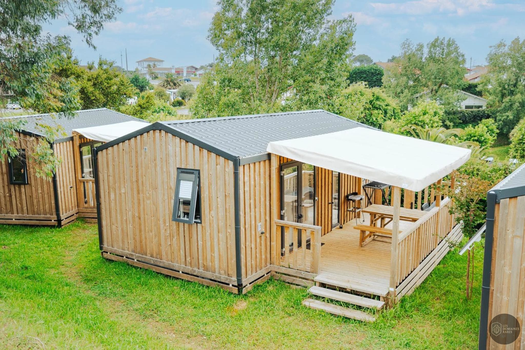 Vue extérieure du lieu Camping Erreka à Bidart en Nouvelle-Aquitaine