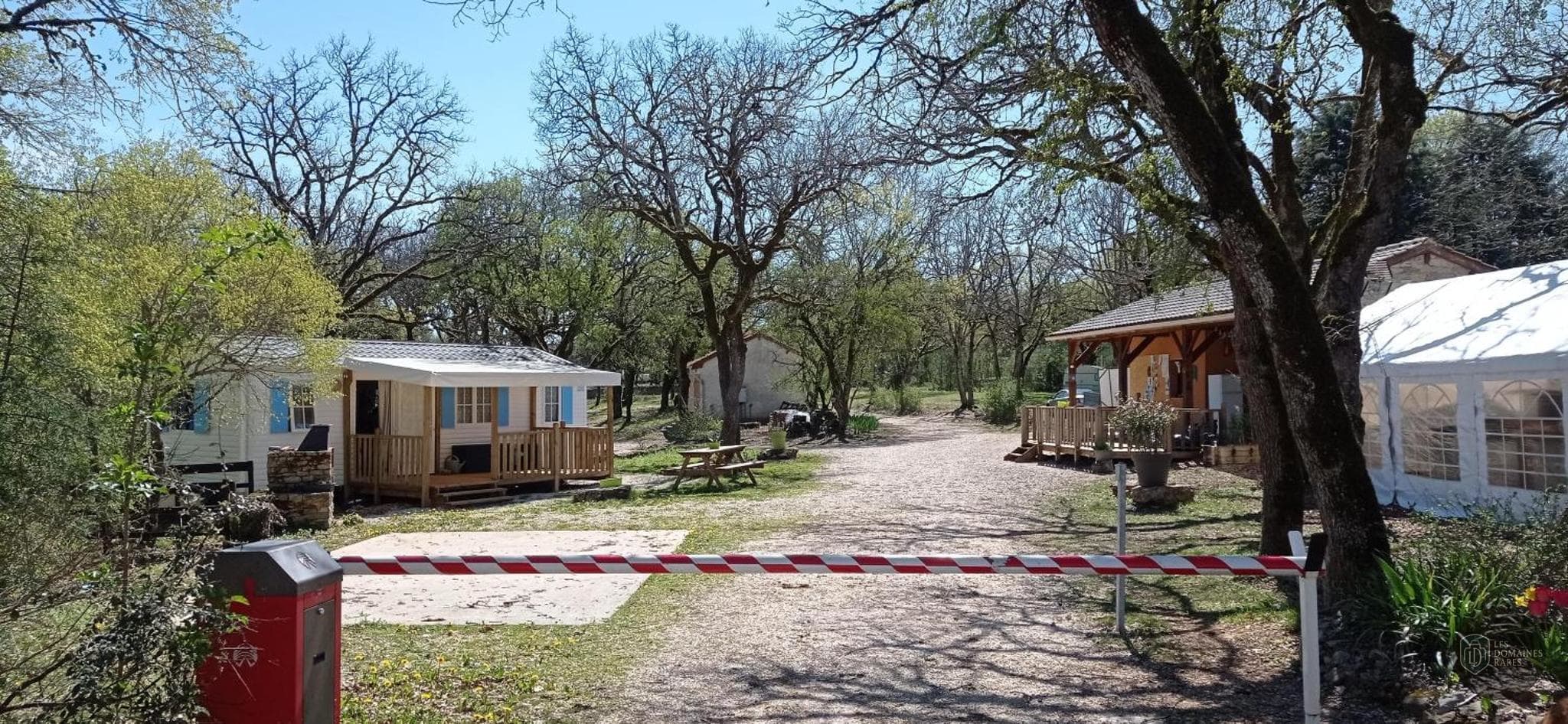 Vue du camping Camping Le Bel Air en Pays de la Loire