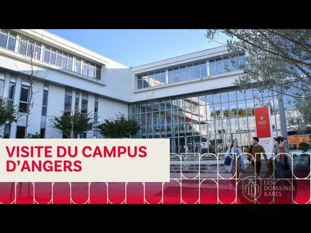 Vue extérieure du lieu Campus ESSCA Angers à Angers en Pays de la Loire