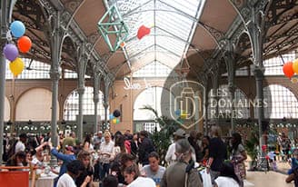 Espace intérieur du lieu Carreau du Temple à Paris en Île-de-France