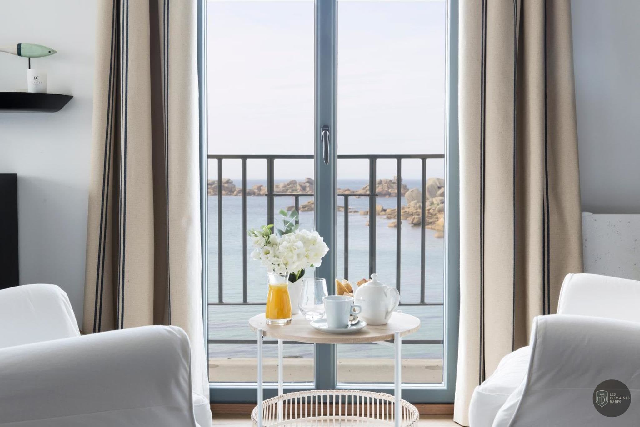 Vue extérieure du lieu Castel Beau Site en Bretagne