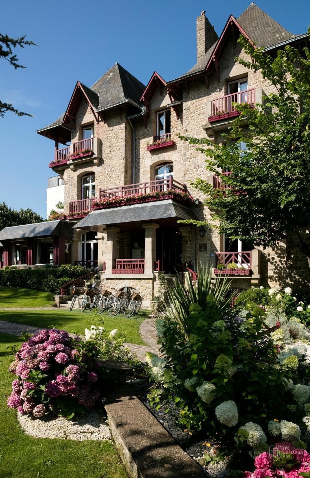 Vue extérieure du lieu Castel Marie-Louise en Pays de la Loire