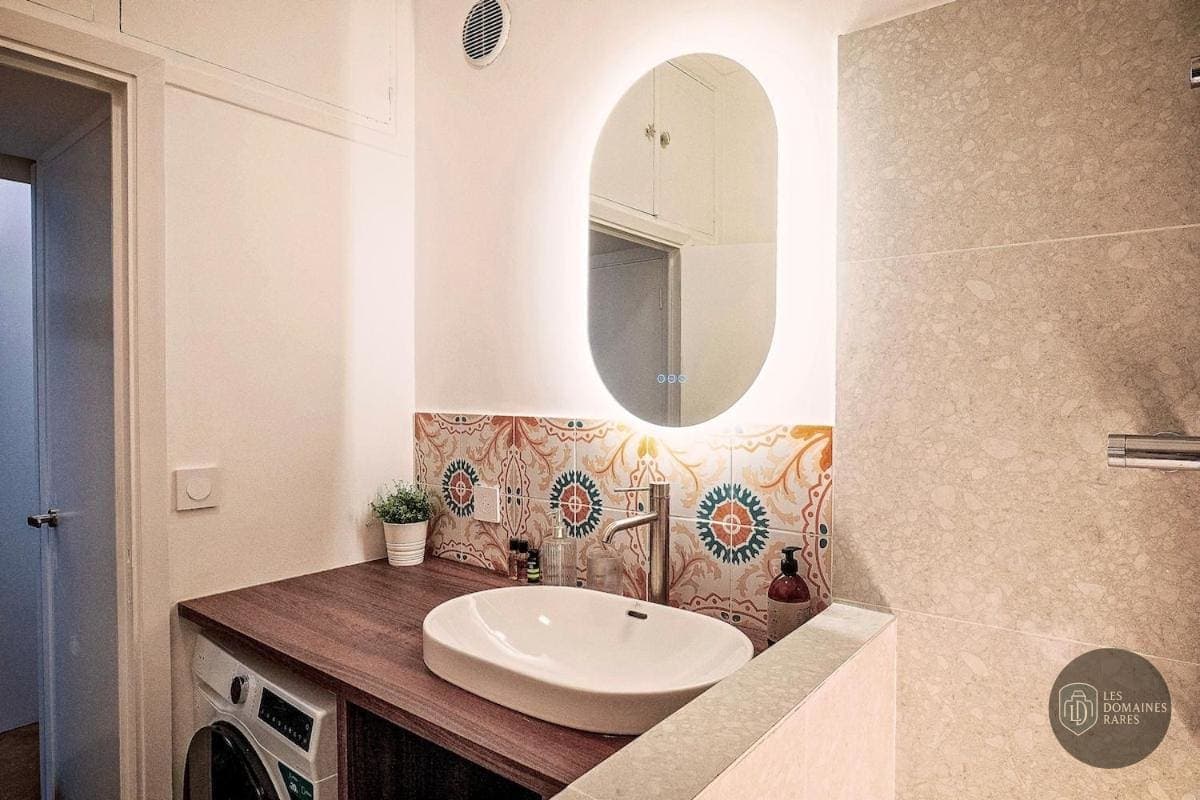 Salle de bain de l'hôtel Centre Azur en Provence-Alpes-Côte d'Azur