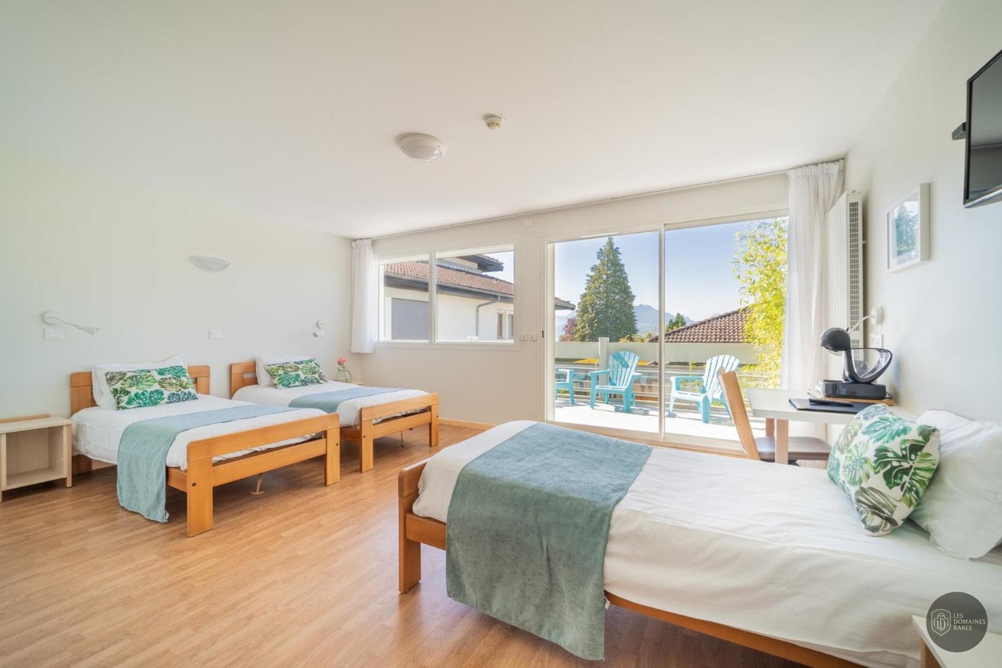 Chambre de l'hôtel Centre Jean XXIII en Auvergne-Rhône-Alpes