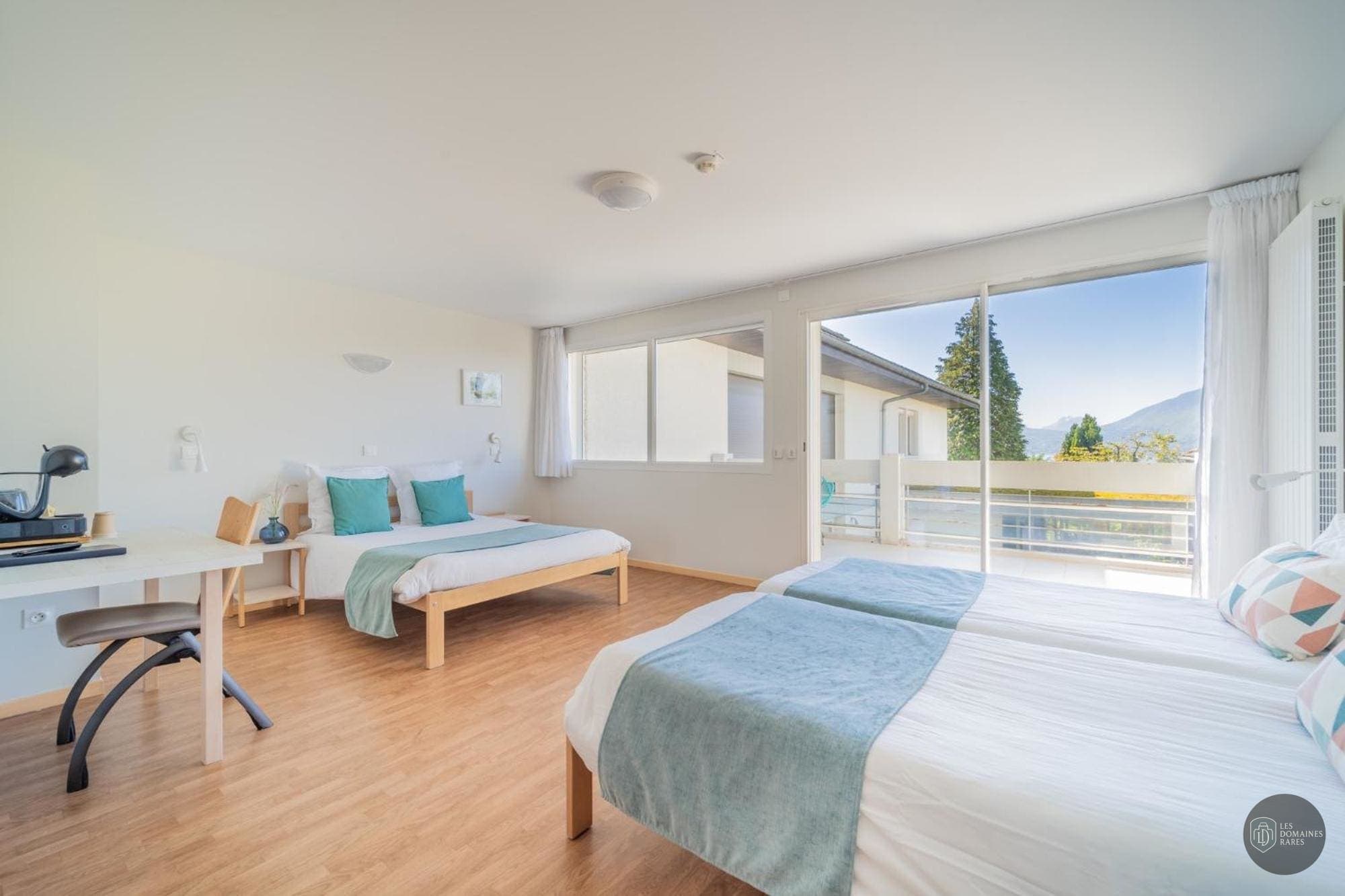 Chambre de l'hôtel Centre Jean XXIII en Auvergne-Rhône-Alpes