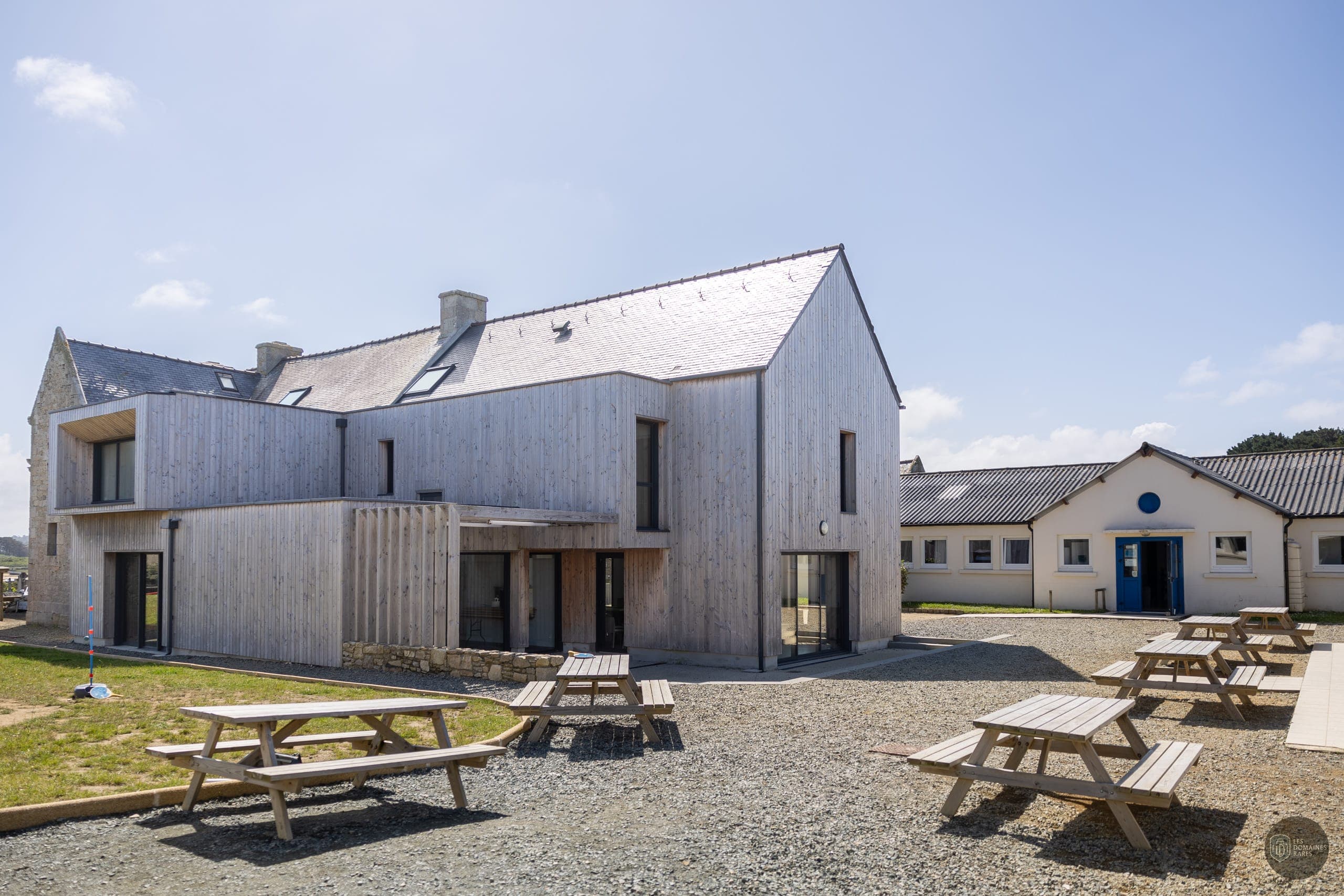 Vue extérieure du lieu Centre du Baly en Bretagne