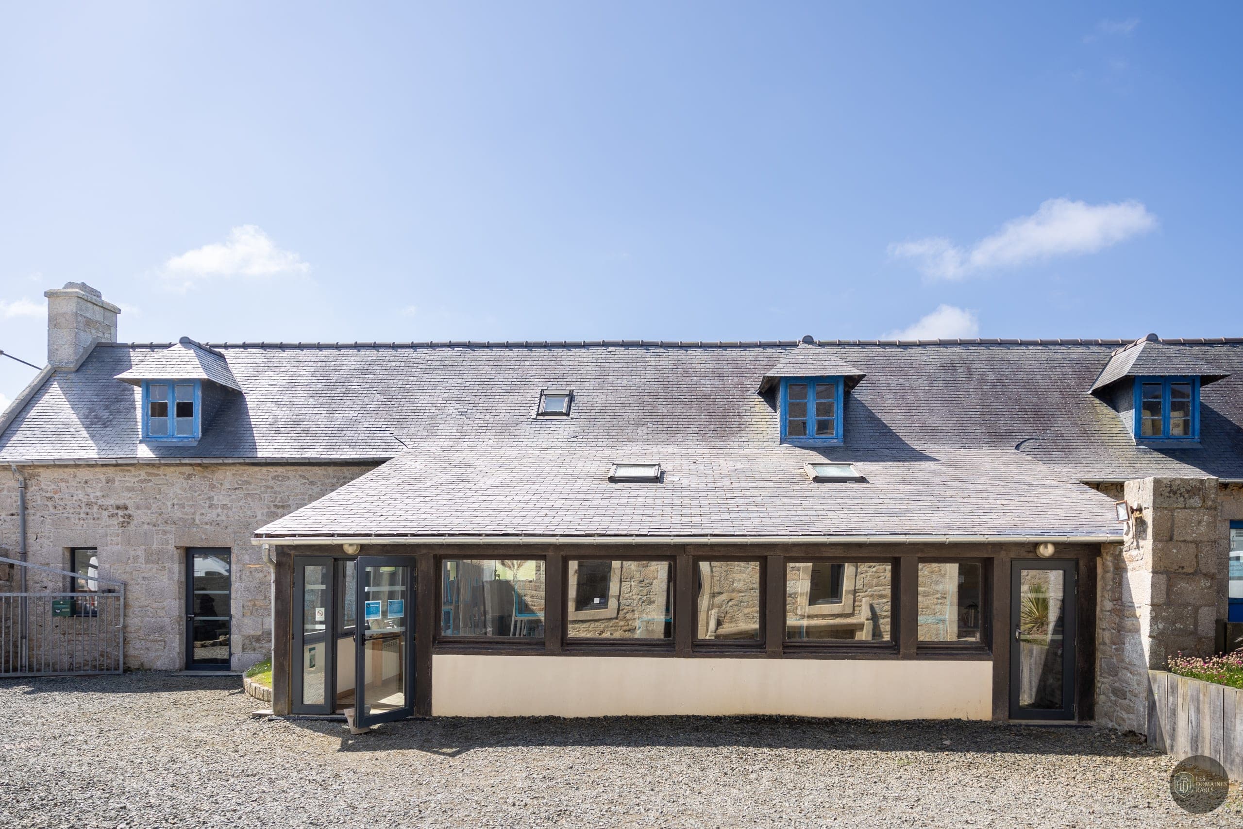 Vue extérieure du lieu Centre du Baly en Bretagne