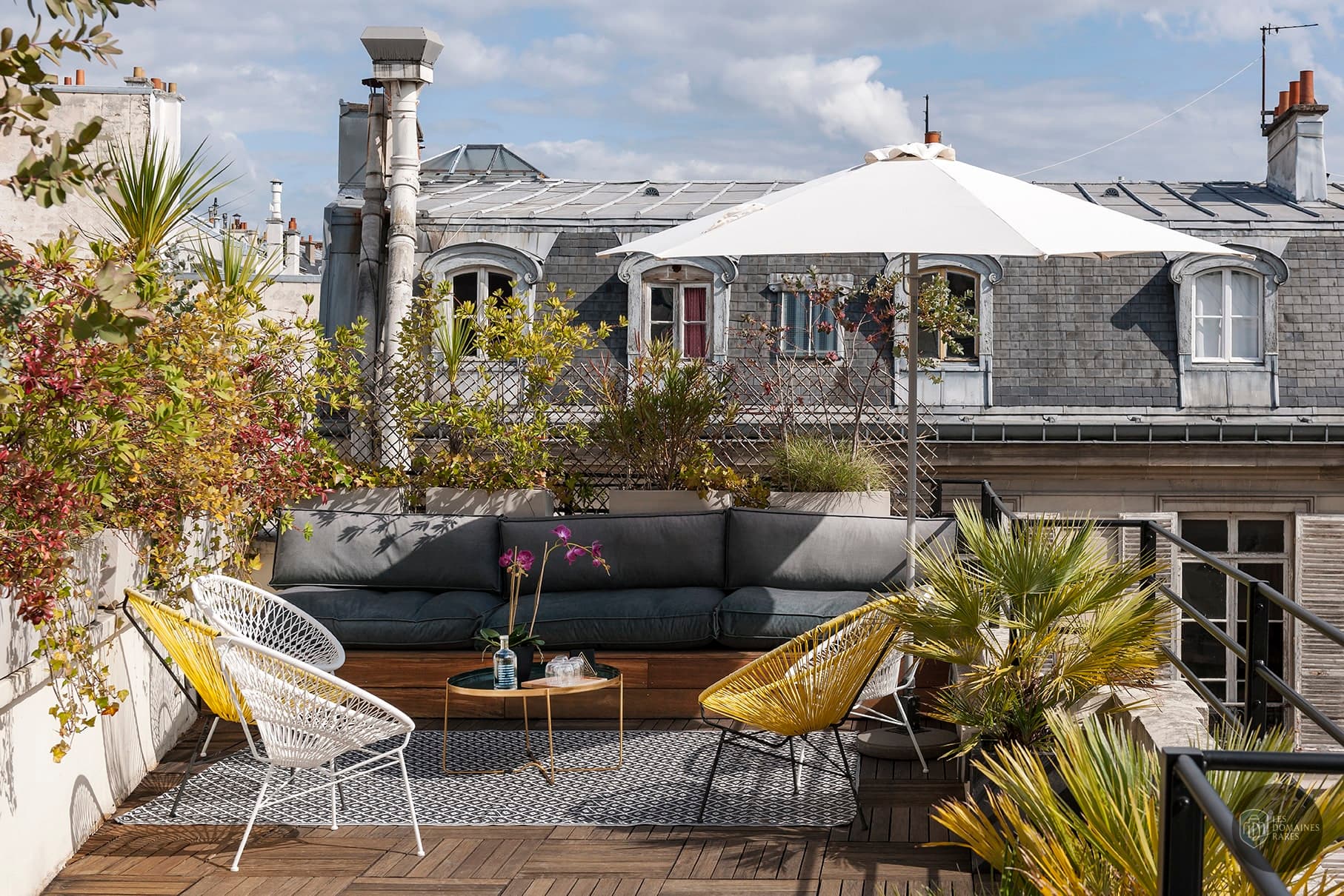 Vue extérieure de l'hôtel Cercle d'Aumale en Île-de-France