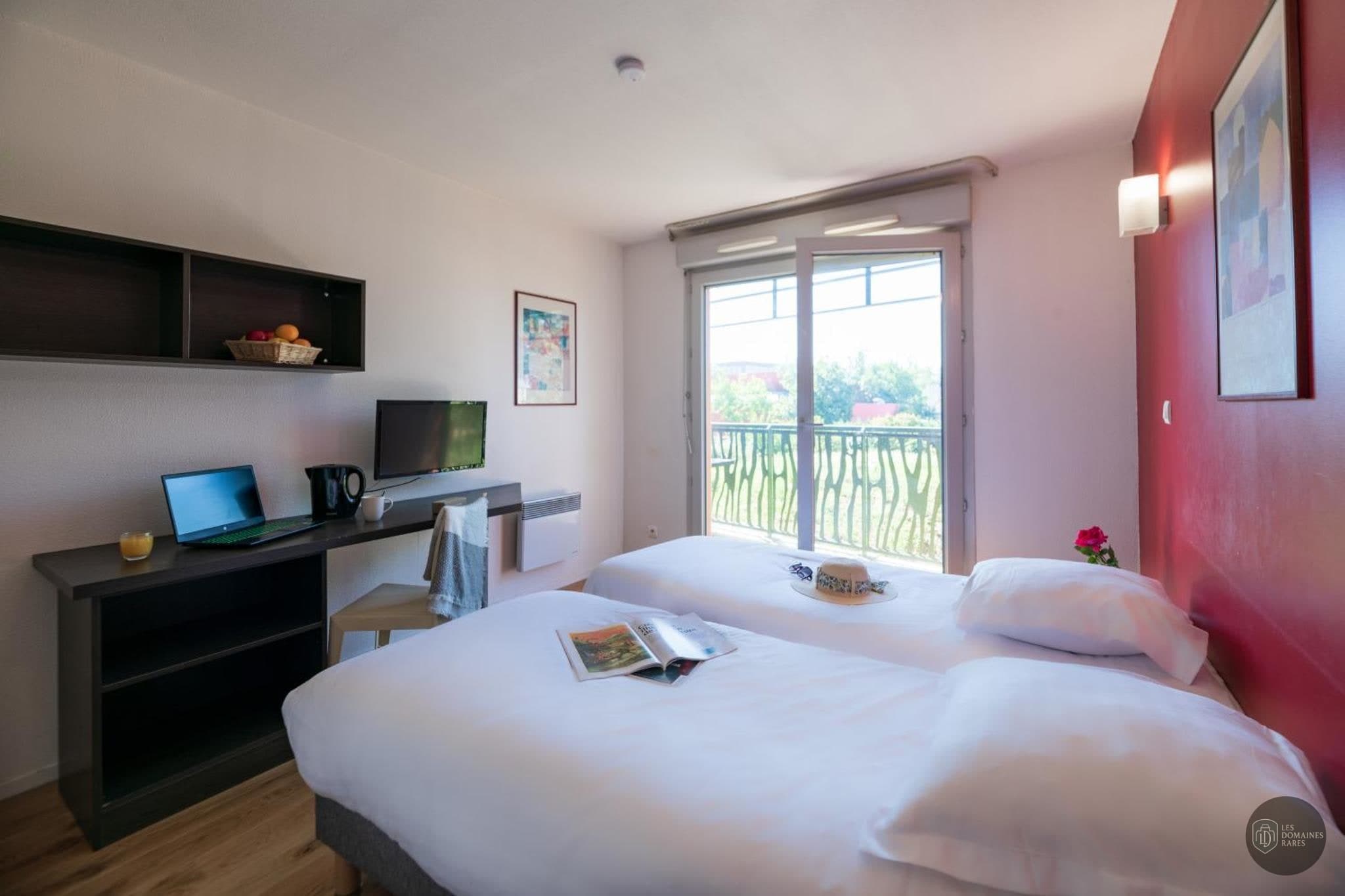 Chambre du château Cerise Valence à Valence en Auvergne-Rhône-Alpes - séminaire valence
