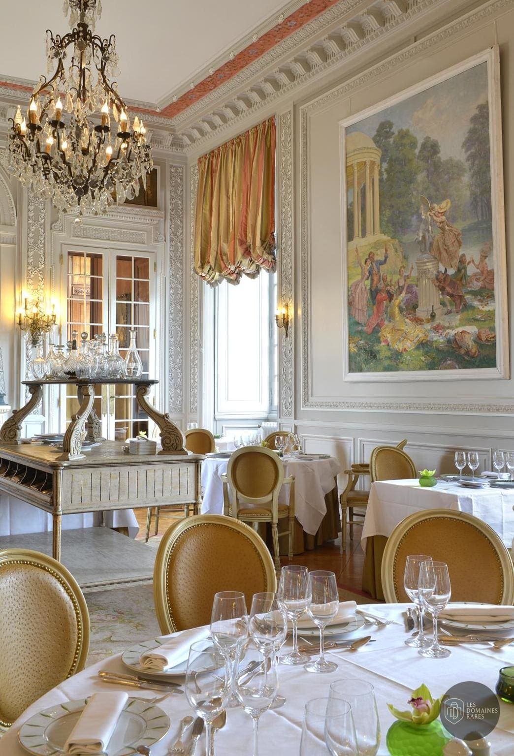Espace intérieur du château Château Colbert à Maulévrier en Pays de la Loire