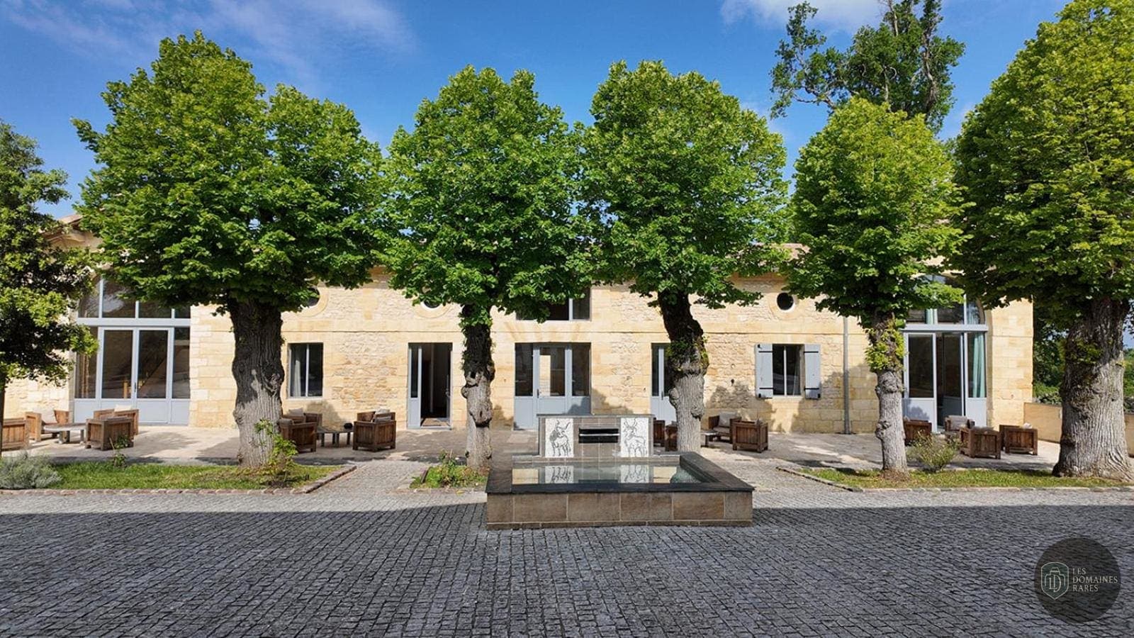 Vue extérieure du château Château Erigoye en Nouvelle-Aquitaine