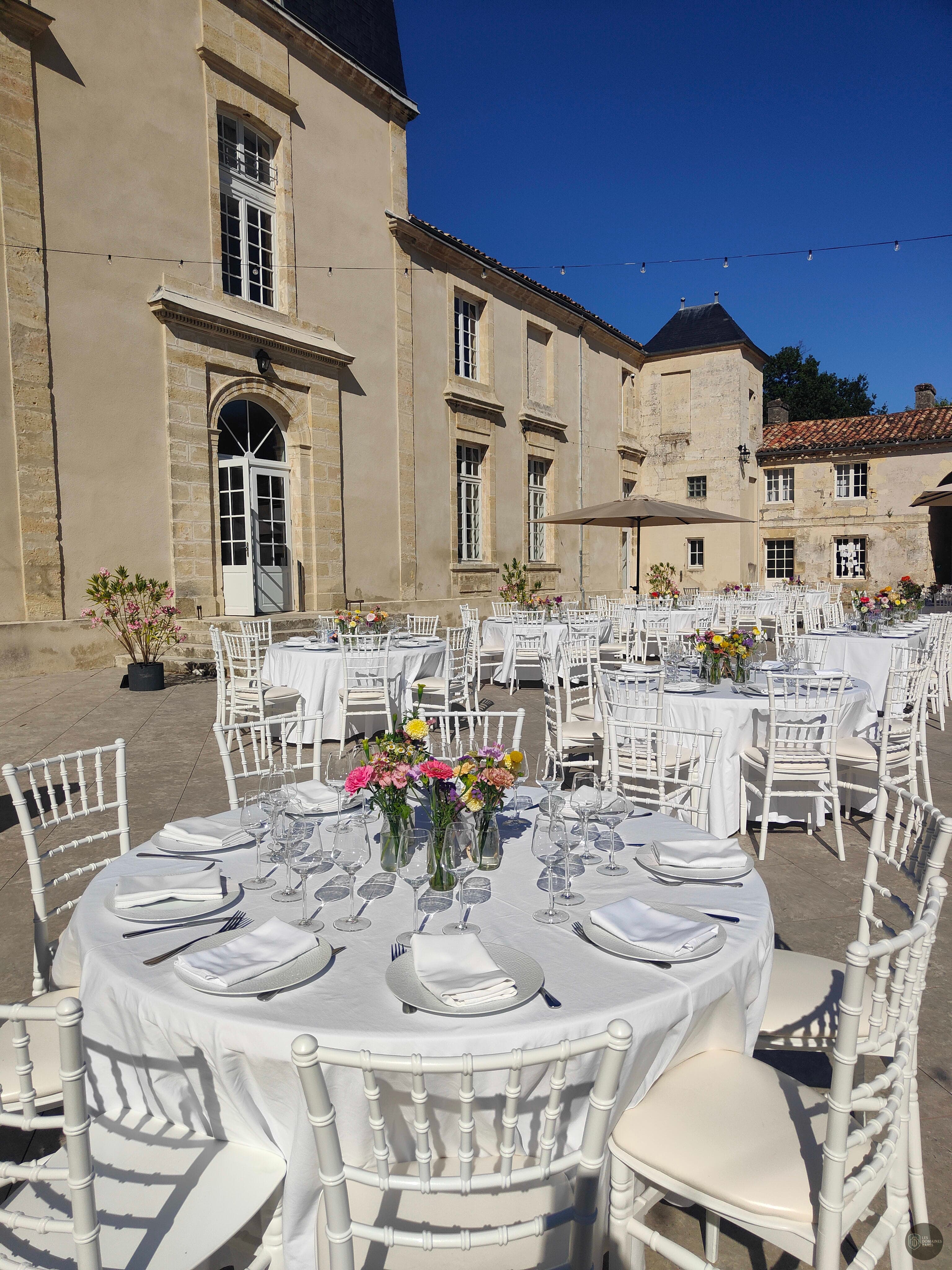 Restaurant du château Château Formont en Nouvelle-Aquitaine - séminaire ambarès-et-lagrave