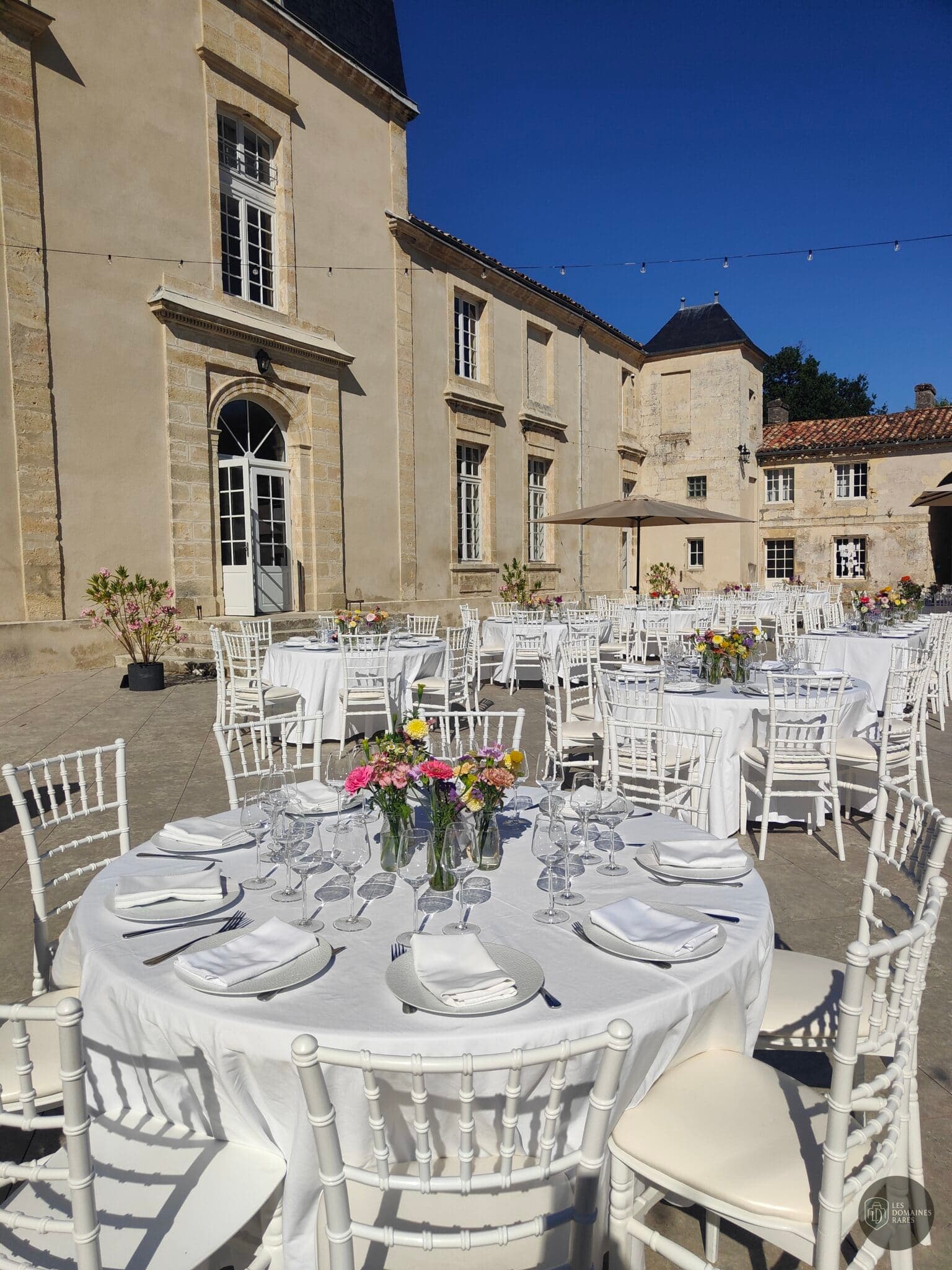 Restaurant du château Château Formont en Nouvelle-Aquitaine