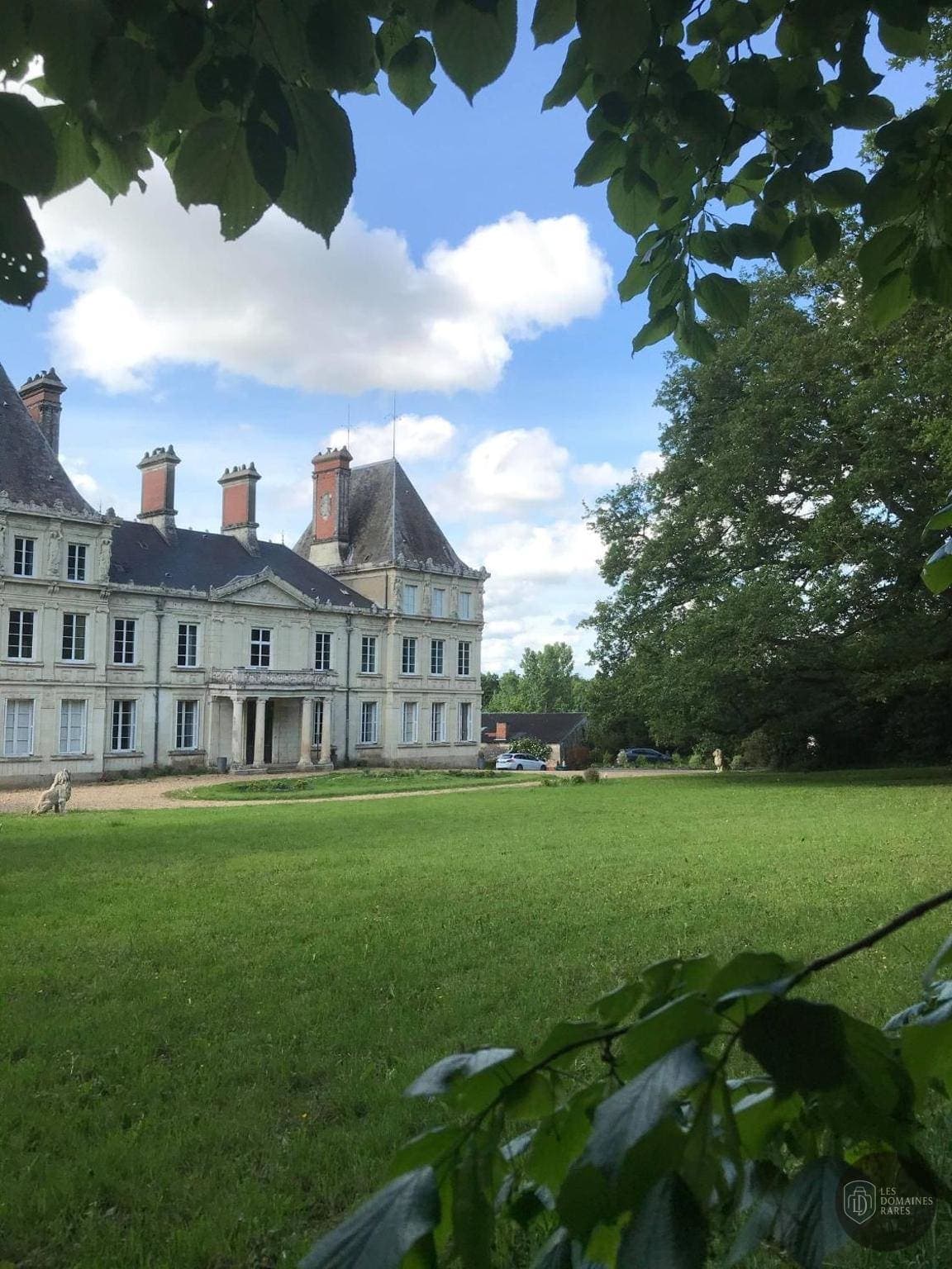 Vue extérieure du château Château L'Escale en Pays de la Loire