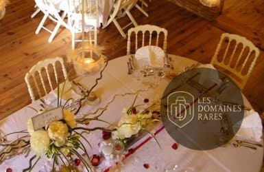 Restaurant du château Château Las Collas à Thuir en Occitanie