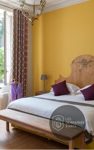 Chambre du château Château Le Thil à Léognan en Nouvelle-Aquitaine