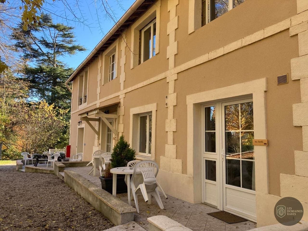 Vue extérieure du château Château Marith en Nouvelle-Aquitaine