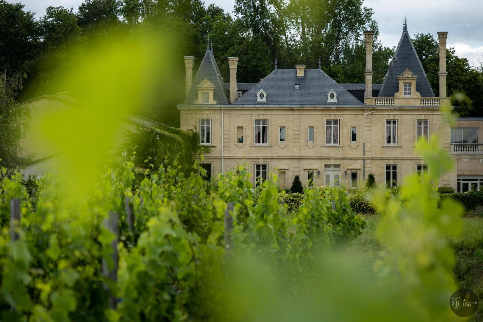 Vue extérieure du château Château Meyre à Avensan en Nouvelle-Aquitaine