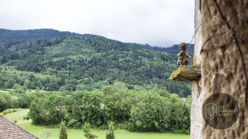 Vue extérieure du château Château d'Avully à Brenthonne en Auvergne-Rhône-Alpes