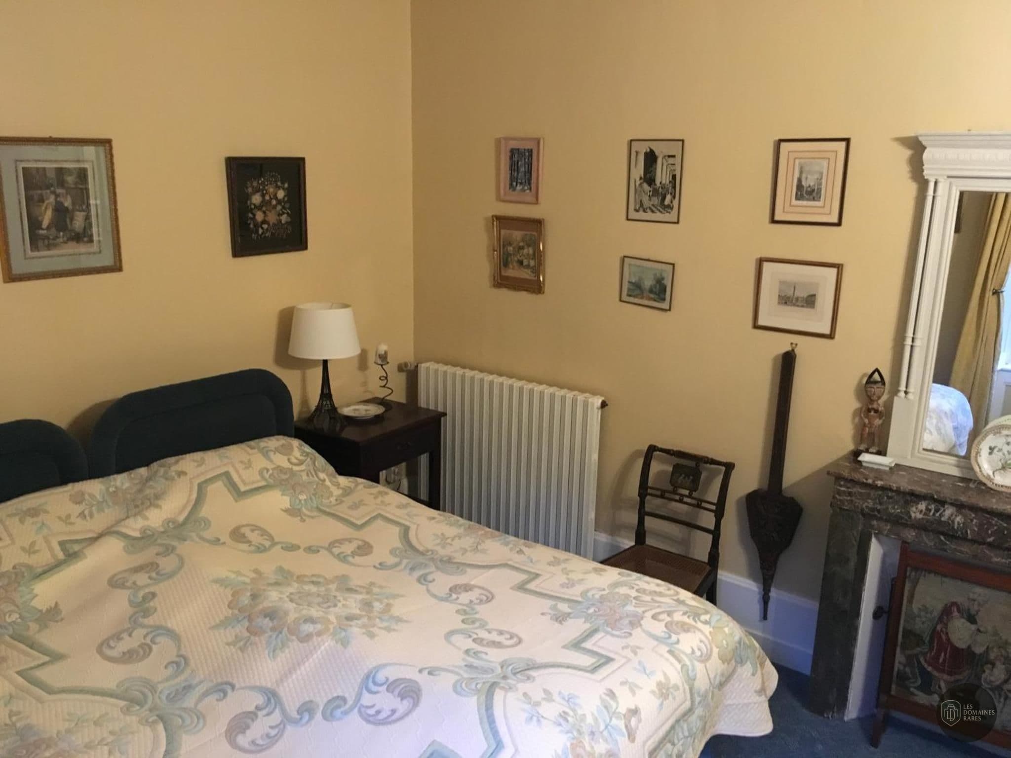 Chambre du château Château de Beaulieu à Busnes en Hauts-de-France - séminaire pas-de-calais (62)